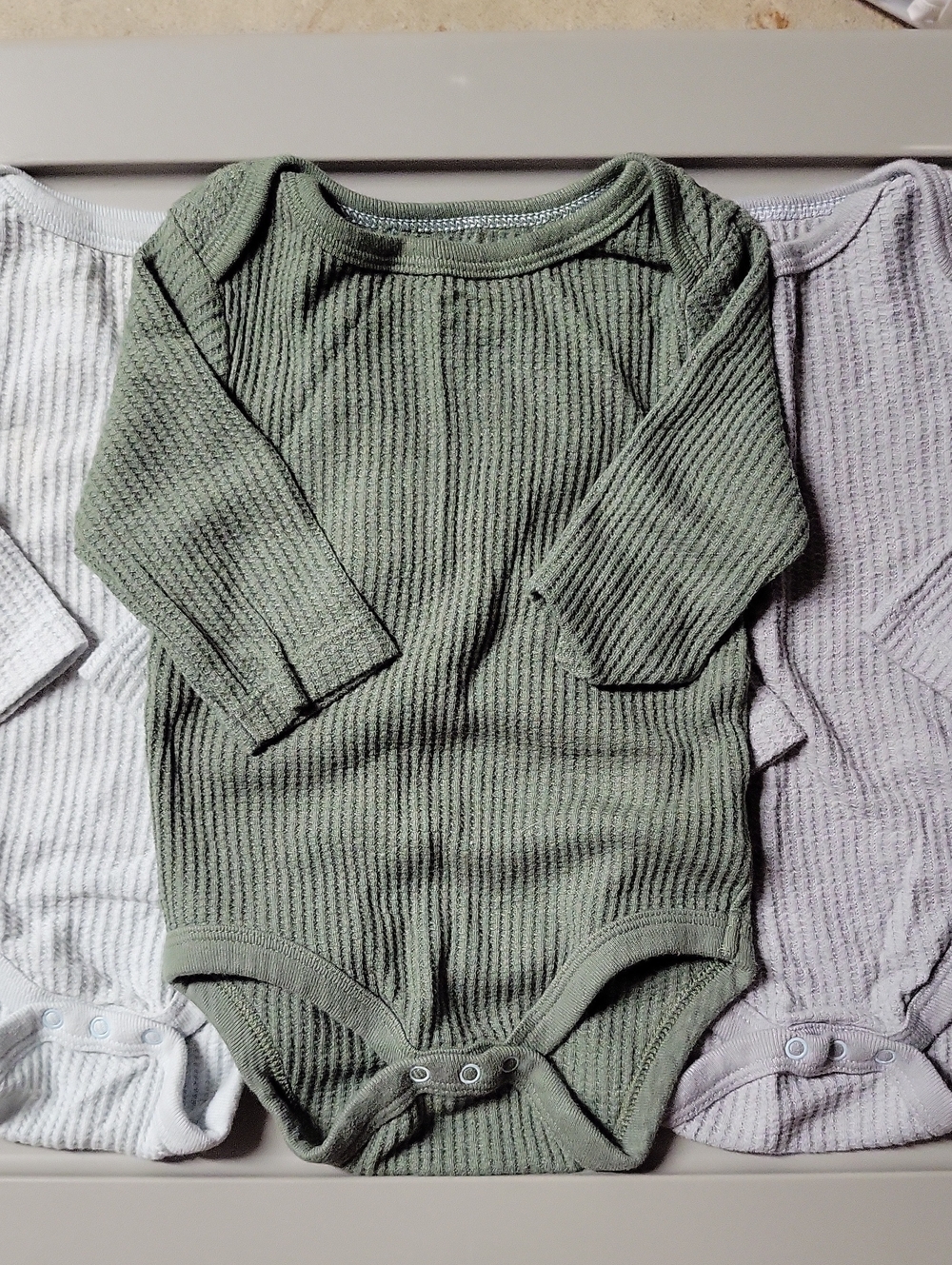 Soft Waffle Knit Onesies